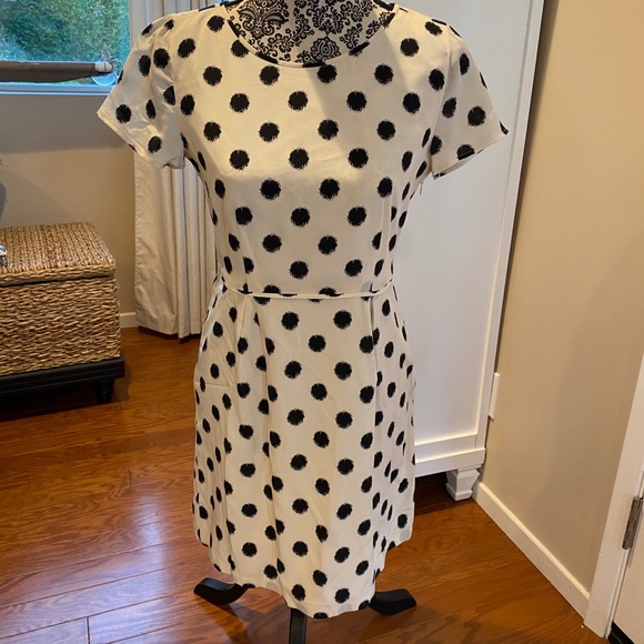 Madewell Polka Dot Dress - Size 2 - Picture 2 of 8